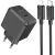 Сетевое зарядное устройство Hoco CS15A (30W) + кабель Type-C to Lightning - Black: фото 1 из 9