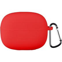 Силиконовый чехол Deexe Silicone Case (FH) для Xiaomi Redmi Buds 8 Pro - Red: фото 1 из 9