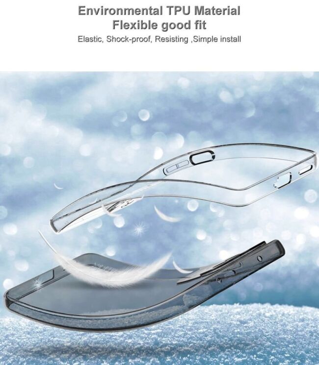 Силиконовый чехол IMAK UX-5 Series для Google Pixel 9 / 9 Pro - Transparent: фото 8 из 9