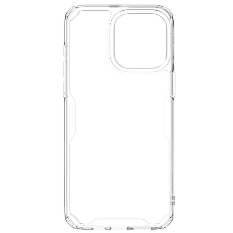 Силиконовый чехол NILLKIN Nature TPU Pro для Apple iPhone 15 Pro - Transparent: фото 3 из 19