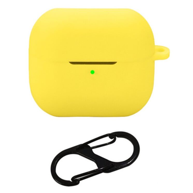 Силиконовый чехол UniCase Protective Color для Samsung Galaxy Buds 3 / Buds 3 Pro - Yellow: фото 1 из 3