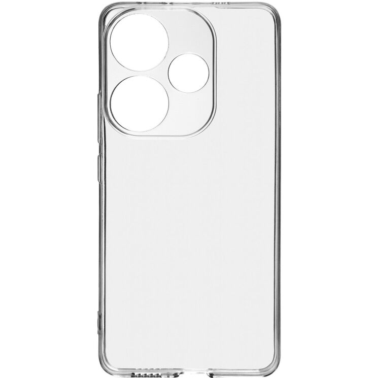 Силиконовый (TPU) чехол ArmorStandart Air Series для Xiaomi Poco F6 - Transparent: фото 1 из 6