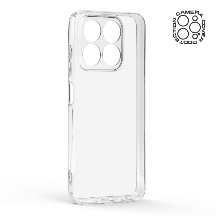 Силиконовый (TPU) чехол ArmorStandart Air Series для ZTE Nubia V70 - Transparent: фото 3 из 6