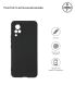 Силиконовый (TPU) чехол ArmorStandart Matte Slim Fit для VIVO V21 - Black (350323B). Фото 3 из 3