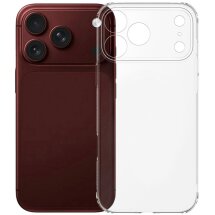 Силиконовый (TPU) чехол BASEUS Simple Series для iPhone 18 Pro / 17 Pro - Transparent: фото 1 из 5