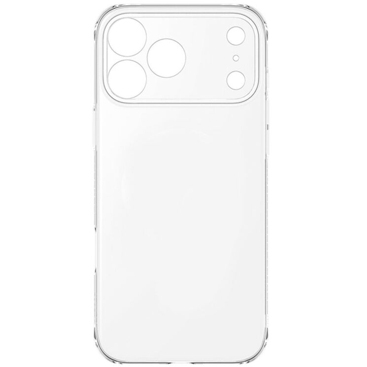 Силиконовый (TPU) чехол BASEUS Simple Series для iPhone 18 Pro / 17 Pro - Transparent: фото 2 из 5
