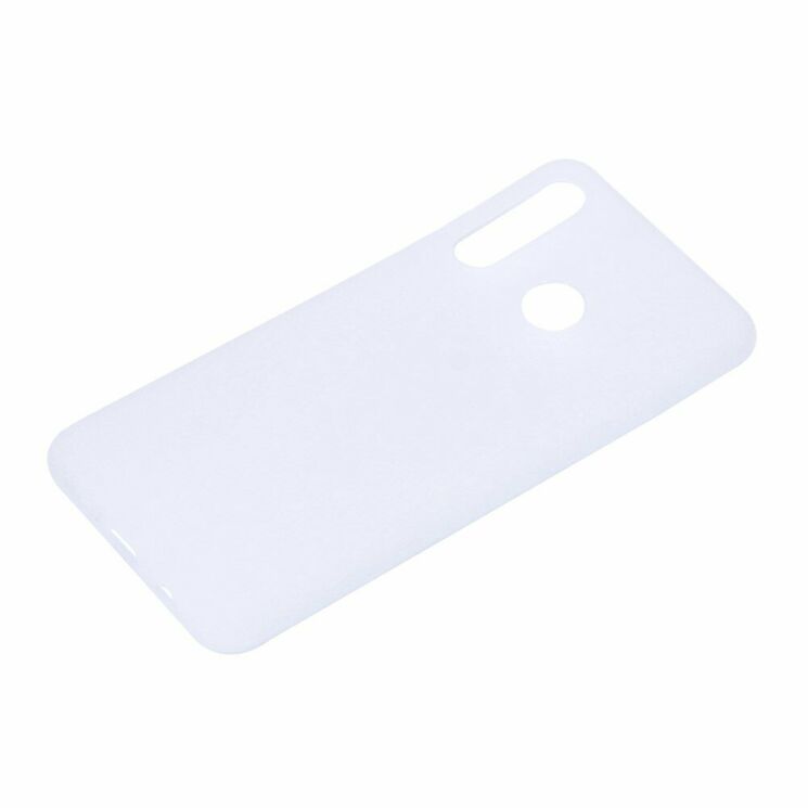 Силіконовий (TPU) чохол Deexe Matte Case для Huawei P30 Lite - White: фото 3 з 8