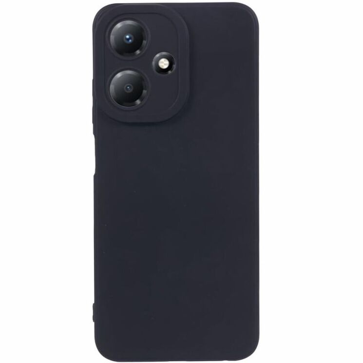 Силиконовый (TPU) чехол Deexe Smooth Case для Infinix Hot 30 Play (X6835B) - Black: фото 1 из 4