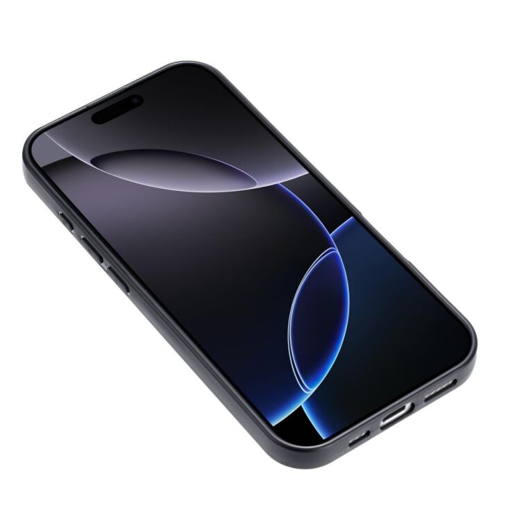 Силиконовый (TPU) чехол Deexe Matte Case для Motorola Moto G15 / G15 Power - Black: фото 4 из 7