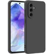 Силиконовый (TPU) чехол Deexe Matte Case для Samsung Galaxy A26 (A266) - Black: фото 1 из 5