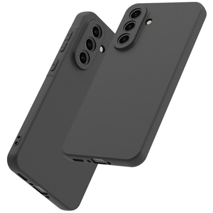 Силиконовый (TPU) чехол Deexe Matte Case для Samsung Galaxy A26 (A266) - Black: фото 4 из 5
