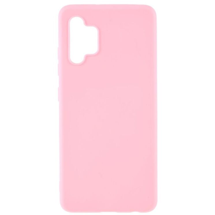 Силиконовый (TPU) чехол Deexe Matte Case для Samsung Galaxy A32 (А325) - Pink: фото 1 из 7