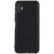 Силиконовый (TPU) чехол Deexe Matte Case для Tecno Spark 8P (KG7n) - Black (314506B)