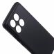 Силиконовый (TPU) чехол Deexe Matte Case для Xiaomi Poco X6 Pro - Black (345847B). Фото 6 из 6