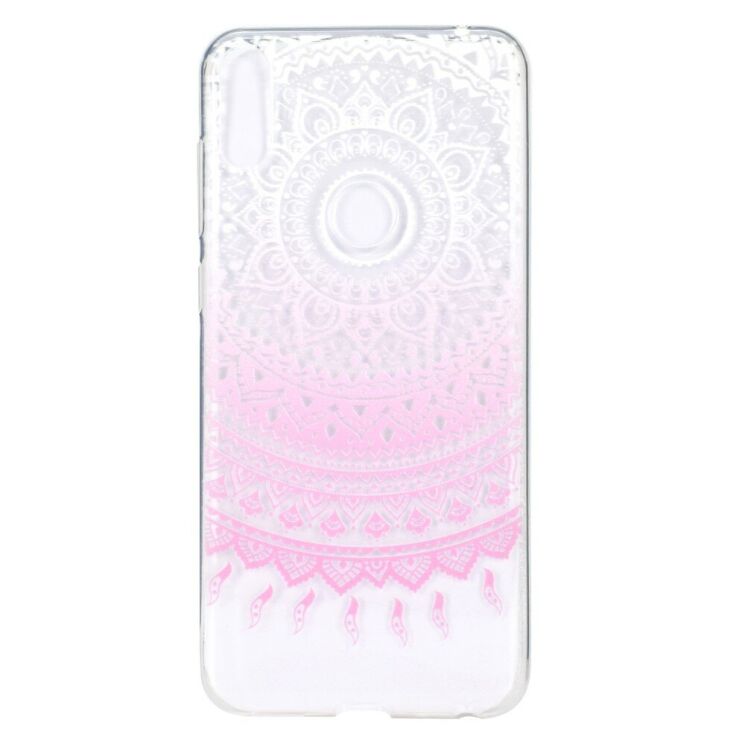 Силіконовий (TPU) чохол Deexe Pretty Glossy для ASUS Zenfone 5 (ZE620KL) - Pink Mandala: фото 2 з 6