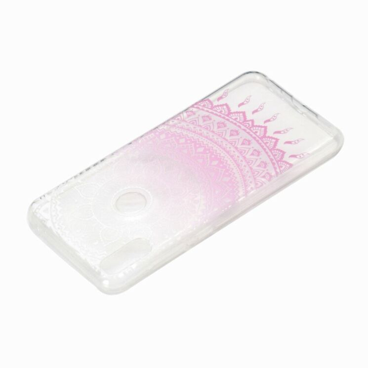 Силіконовий (TPU) чохол Deexe Pretty Glossy для ASUS Zenfone 5 (ZE620KL) - Pink Mandala: фото 4 з 6