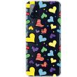 Силиконовый (TPU) чехол Deexe Pretty Glossy для OnePlus Nord N100 - Hearts (271835O)