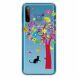 Силіконовий (TPU) чохол Deexe Pretty Glossy для Samsung Galaxy A21 (A215) - Cat and Tree (256610Q). Фото 1 з 4