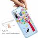 Силіконовий (TPU) чохол Deexe Pretty Glossy для Samsung Galaxy A21 (A215) - Cat and Tree (256610Q). Фото 3 з 4