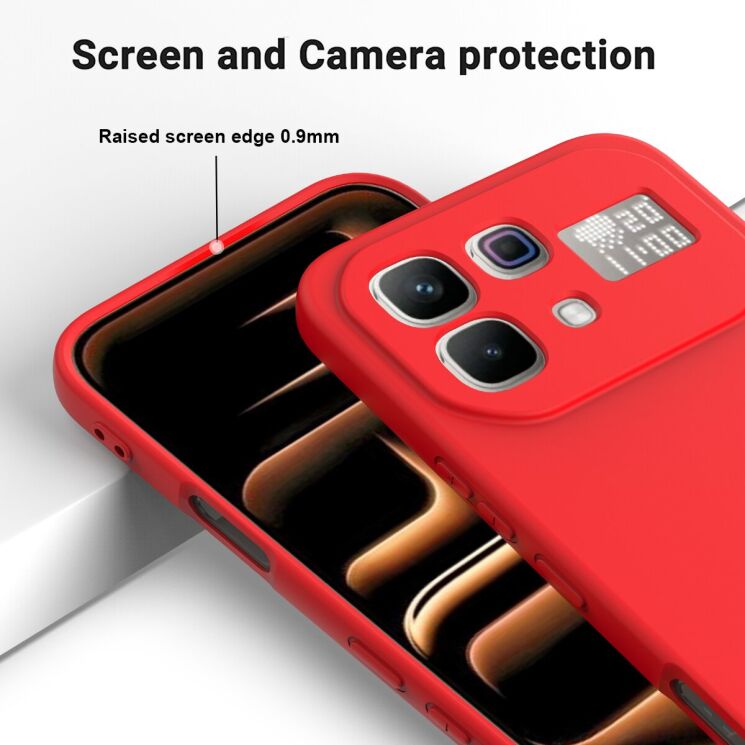 Силиконовый (TPU) чехол Deexe Silicone Case для Infinix Note 60 Pro / Note 60 - Green: фото 5 из 9