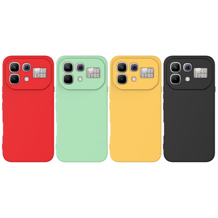 Силиконовый (TPU) чехол Deexe Silicone Case для Infinix Note 60 Pro / Note 60 - Green: фото 2 из 9