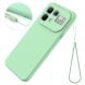 Силиконовый (TPU) чехол Deexe Silicone Case для Infinix Note 60 Pro / Note 60 - Green (409402G). Фото 8 из 9