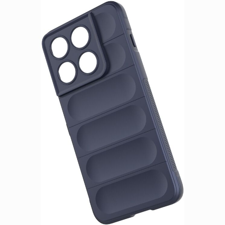 Силіконовий (TPU) чохол Deexe Terra Case для Motorola Edge 70 Pro - Dark Blue: фото 2 з 6