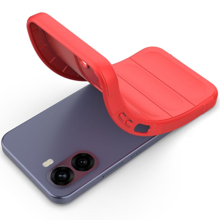 Силіконовий (TPU) чохол Deexe Terra Case для OPPO A6x - Green: фото 5 з 6