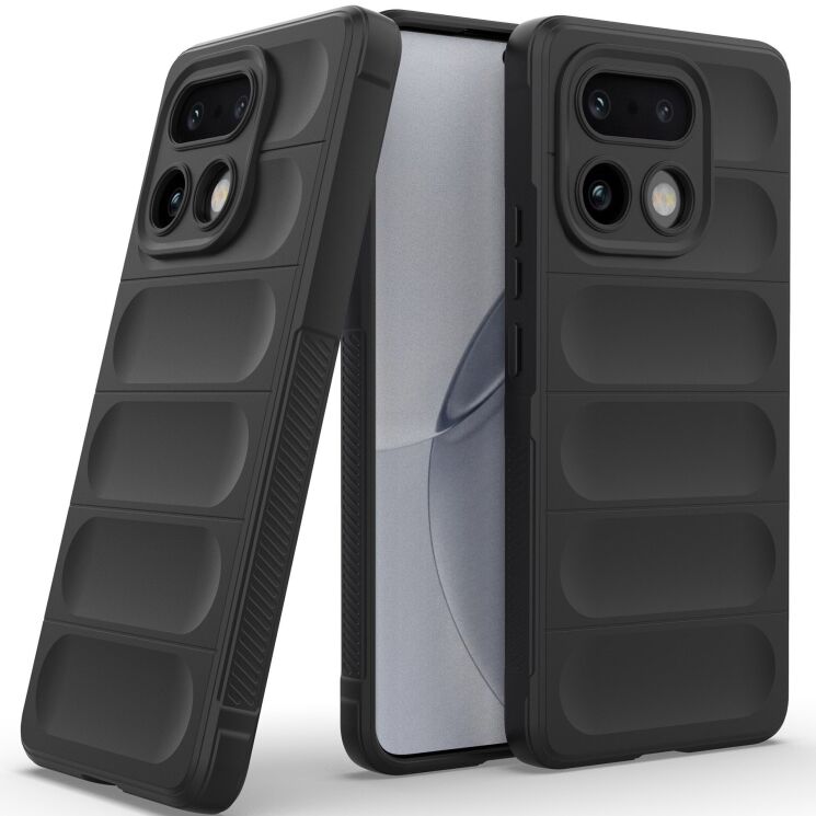 Силиконовый (TPU) чехол Deexe Terra Case для Realme 16 Pro Plus - Black: фото 2 из 8