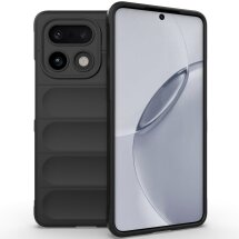 Силиконовый (TPU) чехол Deexe Terra Case для Realme 16 Pro Plus - Black: фото 1 из 8