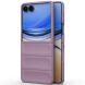 Силиконовый (TPU) чехол Deexe Terra Case для Samsung Galaxy Flip 8 - Light Purple (423515LV). Фото 1 из 6