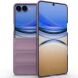 Силиконовый (TPU) чехол Deexe Terra Case для Samsung Galaxy Flip 8 - Light Purple (423515LV). Фото 2 из 6