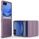 Силиконовый (TPU) чехол Deexe Terra Case для Samsung Galaxy Flip 8 - Light Purple (423515LV). Фото 4 из 6