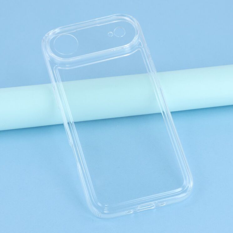 Силиконовый (TPU) чехол Deexe UltraThin для Apple iPhone 17 Air - Transparent: фото 3 из 5