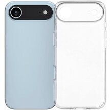 Силіконовий (TPU) чохол Deexe UltraThin для Apple iPhone 17 Air - Transparent: фото 1 з 5