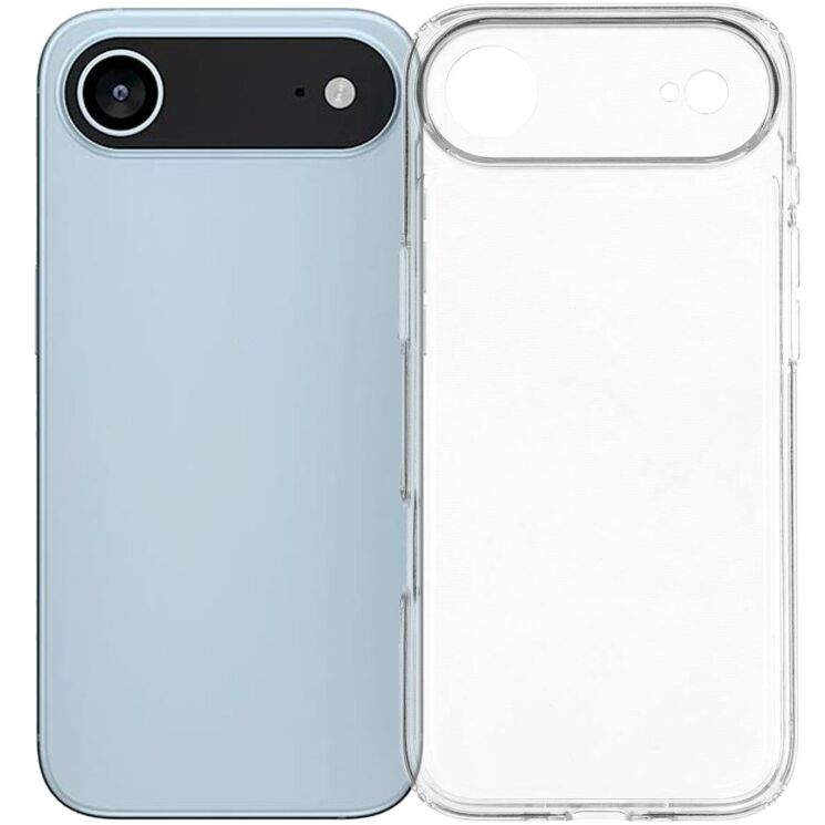 Силиконовый (TPU) чехол Deexe UltraThin для Apple iPhone 17 Air - Transparent: фото 1 из 5