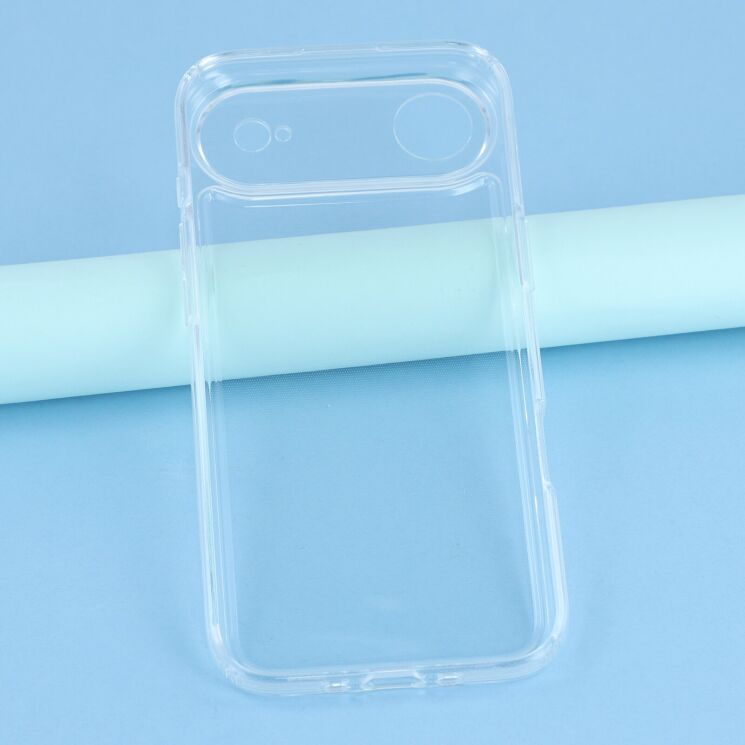 Силиконовый (TPU) чехол Deexe UltraThin для Apple iPhone 17 Air - Transparent: фото 4 из 5