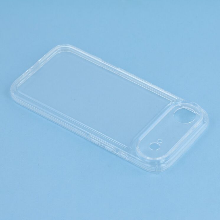 Силиконовый (TPU) чехол Deexe UltraThin для Apple iPhone 17 Air - Transparent: фото 5 из 5