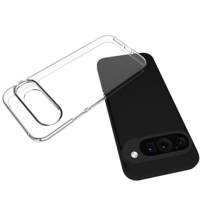Силиконовый (TPU) чехол Deexe UltraThin для Google Pixel 9 Pro XL - Transparent: фото 7 из 8