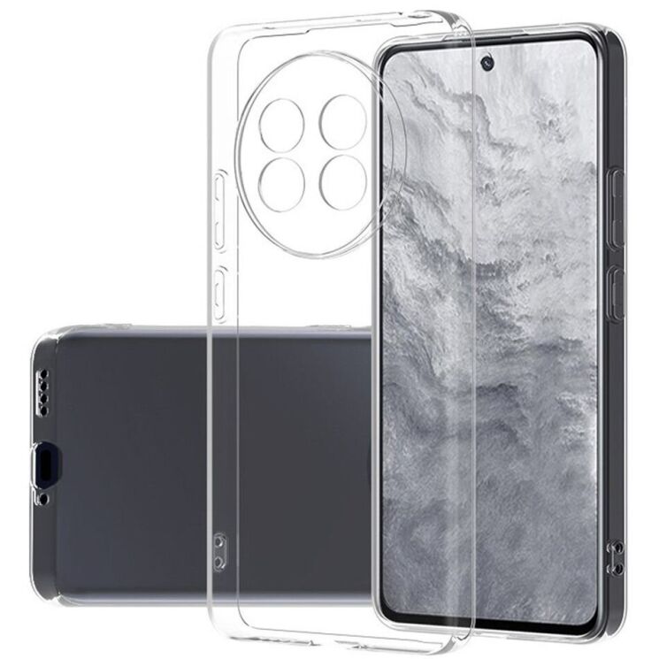 Силиконовый (TPU) чехол Deexe UltraThin для Realme 13 Plus - Transparent: фото 1 из 5
