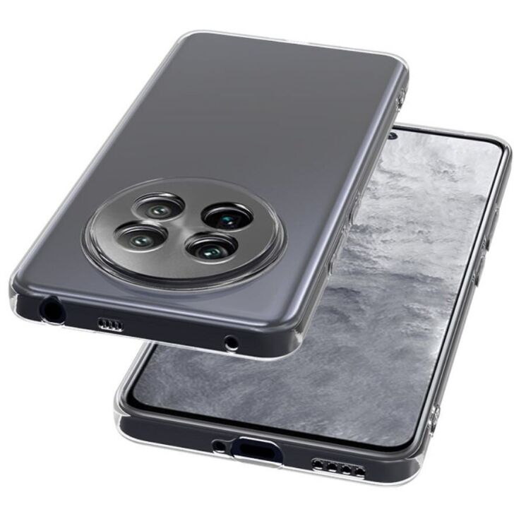 Силиконовый (TPU) чехол Deexe UltraThin для Realme 13 Plus - Transparent: фото 3 из 5