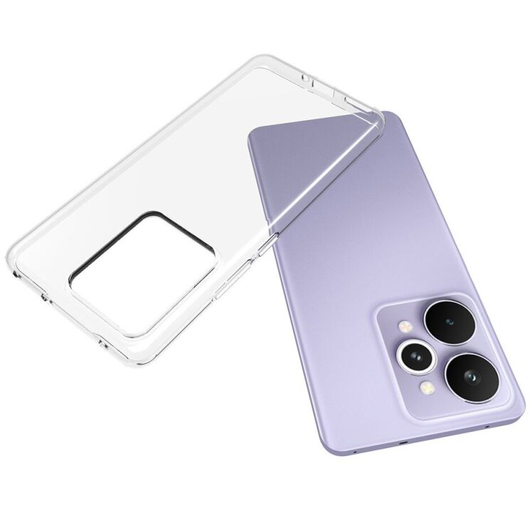 Силиконовый (TPU) чехол Deexe UltraThin для Realme 15 Pro - Transparent (402001T) Силиконовый (TPU) чехол Deexe UltraThin для Realme 15 Pro - Transparent: фото 4 из 5