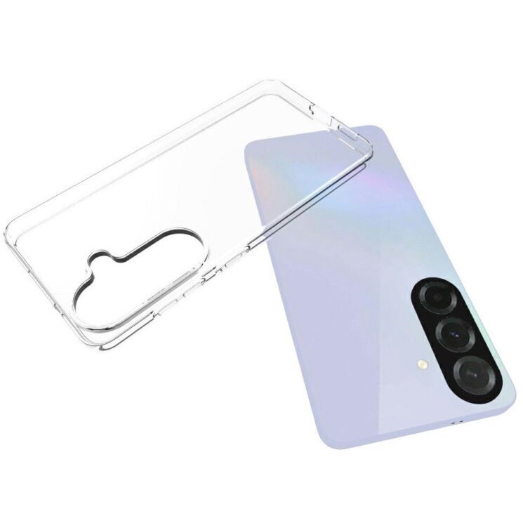 Силиконовый (TPU) чехол Deexe UltraThin для Samsung Galaxy S26 - Transparent (404206T) Силиконовый (TPU) чехол Deexe UltraThin для Samsung Galaxy S26 - Transparent: фото 4 из 5