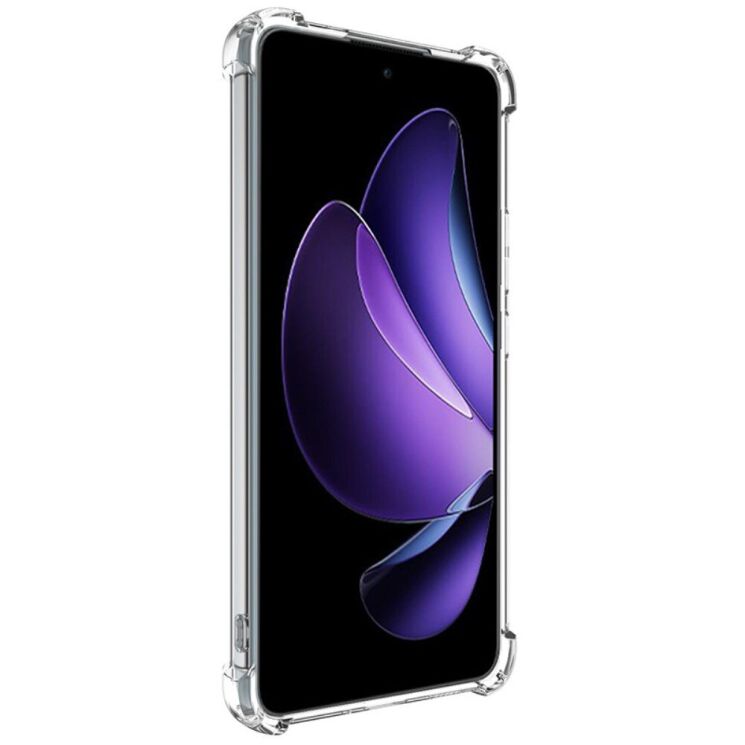 Силиконовый (TPU) чехол IMAK UX-4 Series для OPPO Reno 13 F/FS 5G - Transparent: фото 2 из 9