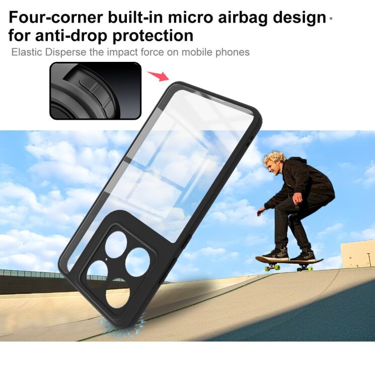 Силіконовий (TPU) чохол IMAK UX-9A Series для Motorola Signature - Transparent: фото 6 з 9