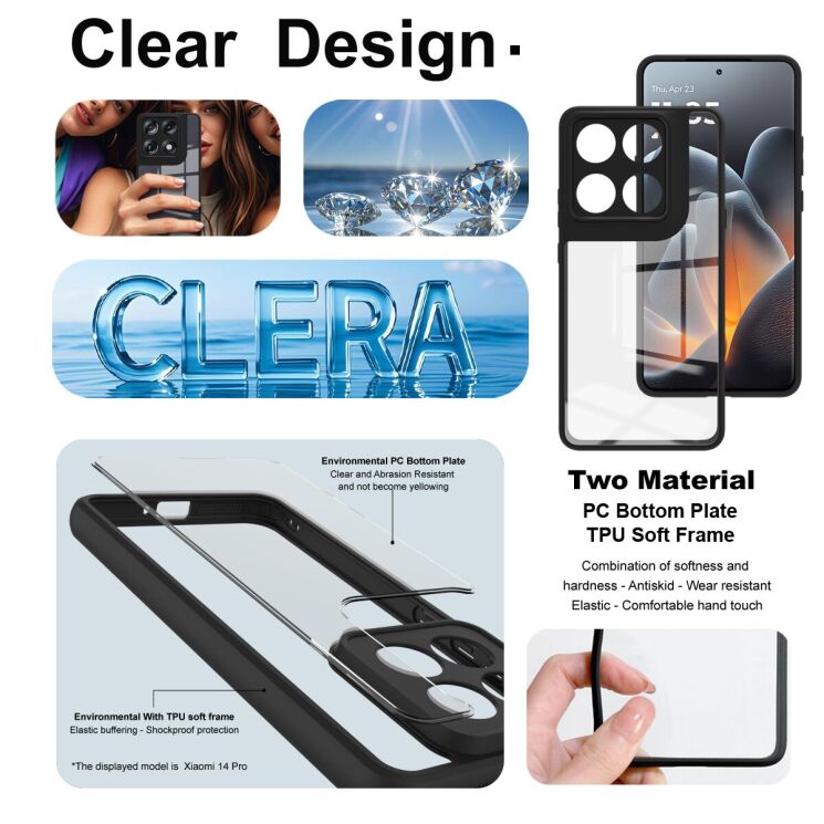 Силіконовий (TPU) чохол IMAK UX-9A Series для Motorola Signature - Transparent: фото 7 з 9