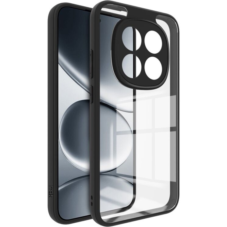 Силіконовий (TPU) чохол IMAK UX-9A Series для Xiaomi Redmi Note 15 Pro 5G - Black: фото 1 з 8