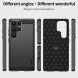Силиконовый (TPU) чехол MOFI Carbon Fiber для Samsung Galaxy S25 Ultra (S938) - Black (372211B). Фото 8 из 9