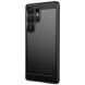 Силиконовый (TPU) чехол MOFI Carbon Fiber для Samsung Galaxy S25 Ultra (S938) - Black (372211B). Фото 1 из 9