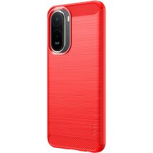 Силиконовый (TPU) чехол MOFI Carbon Fiber для Xiaomi Redmi A7 Pro - Red: фото 1 из 9